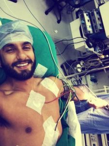Ranveer Singh injury during Bajirao Mastani