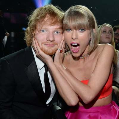 Taylor Swift and Ed Sheeran 