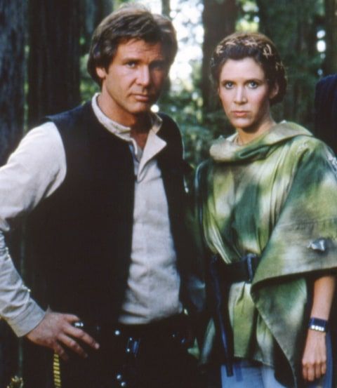 Carrie Fisher dated Harrison Ford