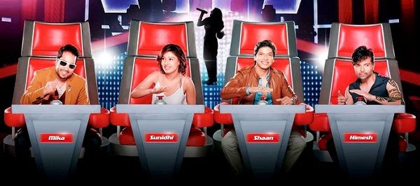 Sunidhi Chauhan judged 'The Voice India' (2015)