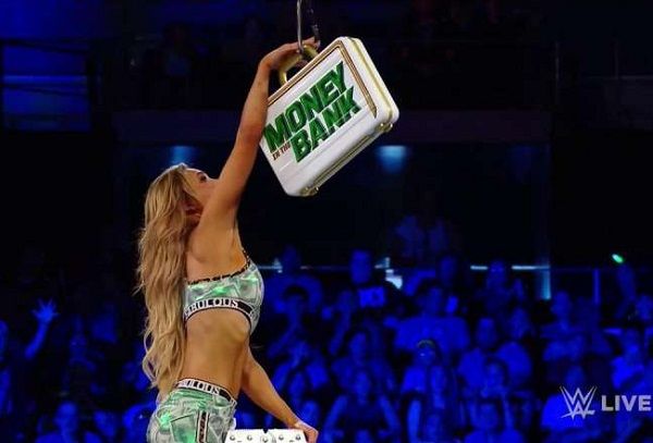 Carmella Money in the Bank ladder match winner