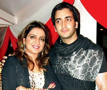 Vineet Raina with ex-wife Tanushree Kaushal