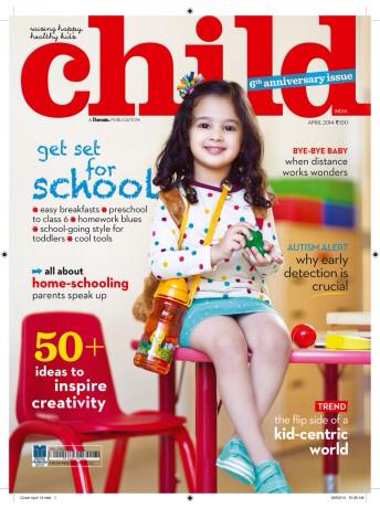 Harbandana Kaur on the coverpage of Child Magazine