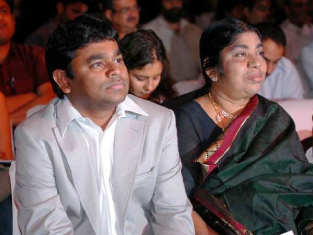 A. R. Rahman With His Mother