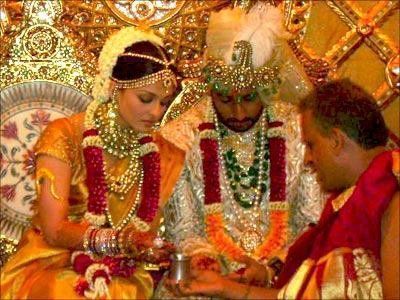 Abhishek and Aishwarya wedding
