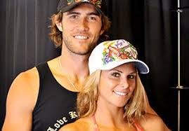 Brent Staker and Candice Warner