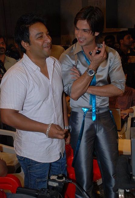 Ahmed Khan with Shahid Kapoor