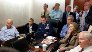 Barack Obama watched the Bin Laden's Killing operation Live
