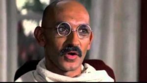 Ben Kingsley in the film 'Gandhi'
