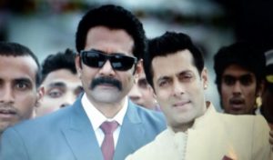 Deepraj Rana and Actor Salman Khan in the movie "Prem Ratan Dhan Payo"
