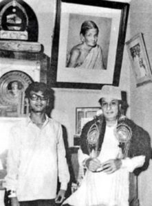 M. K. Alagiri with MGR (Former Chief Minister of Tamil Nadu)