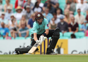 Ollie Pope playing for Surrey in the T20 Blast