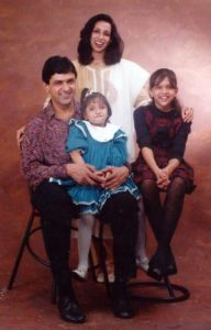 Anisha Padukone's childhood image with her family
