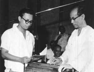 R. D. Burman with his Father