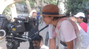 Pia Sukanya working as a film director