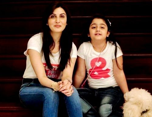 Riddhima Kapoor with her Daughter Samara Sahni