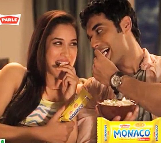 Aakash Talwar featuring in the Monaco TVC ad