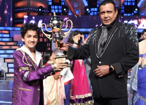 Faisal Khan as the winner of Dance India Dance Li’l Masters 2