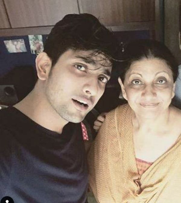 Fahmaan Khan and His Mother