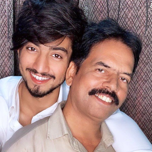 Faisal Shaikh with His Father