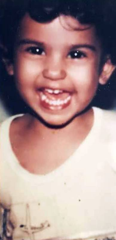A Childhood Picture of Aaditi Pohankar