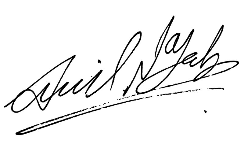 Anil Nayak's Signature