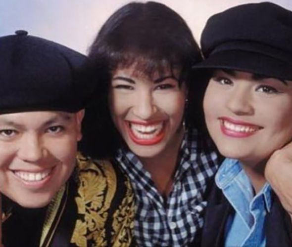 Selena Quintanilla with her Siblings