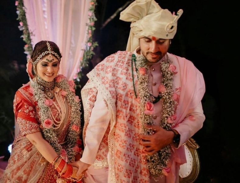 Mumbiker Nikhil Sharma and Shanice Shrestha's Wedding Photo